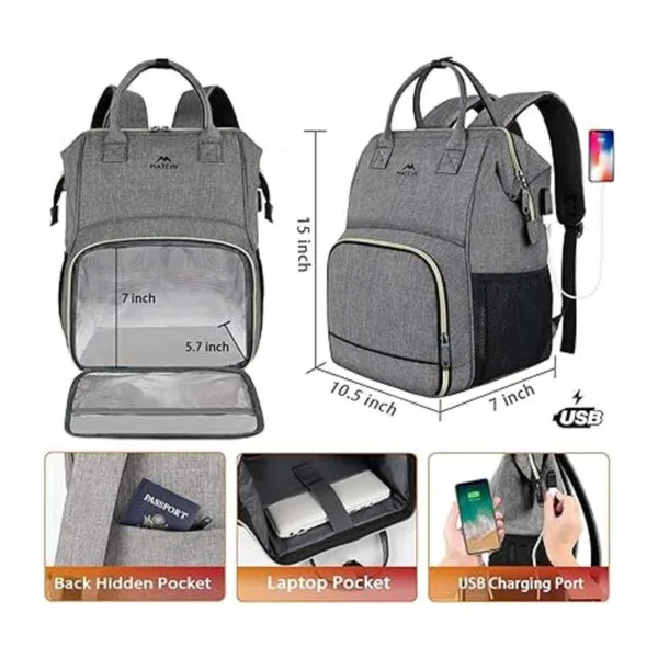 LoncheraMochila mochila con aislamiento térmico con_2