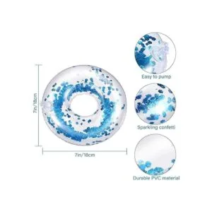 12 piezas de soporte inflable para bebidas con 1 mini_3