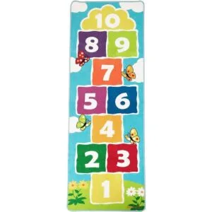 Hopscotch Alfombra infantil antideslizante para niños y_2