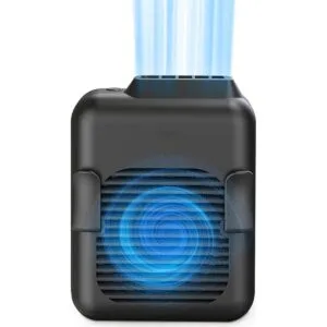 SLENPET Ventilador portátil con clip de cintura_1