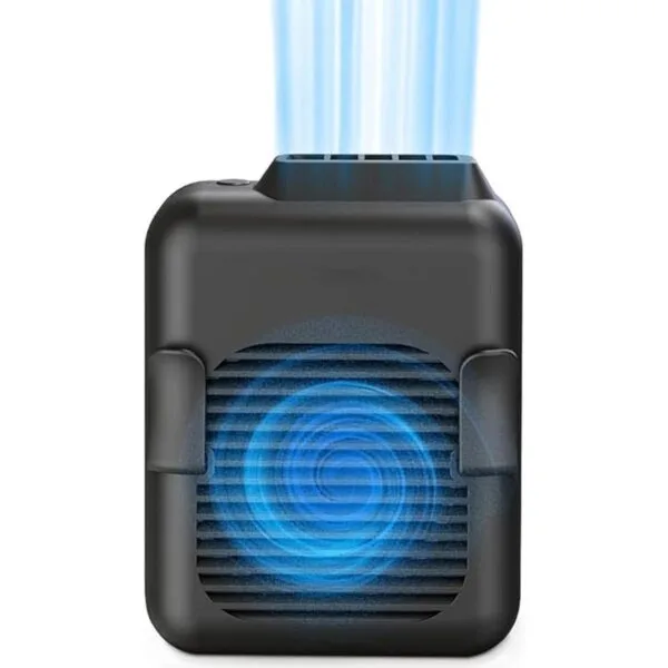 SLENPET Ventilador portátil con clip de cintura_1