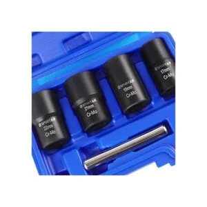 Spurtar Juego de 5 piezas de tuercas giratorias removedor