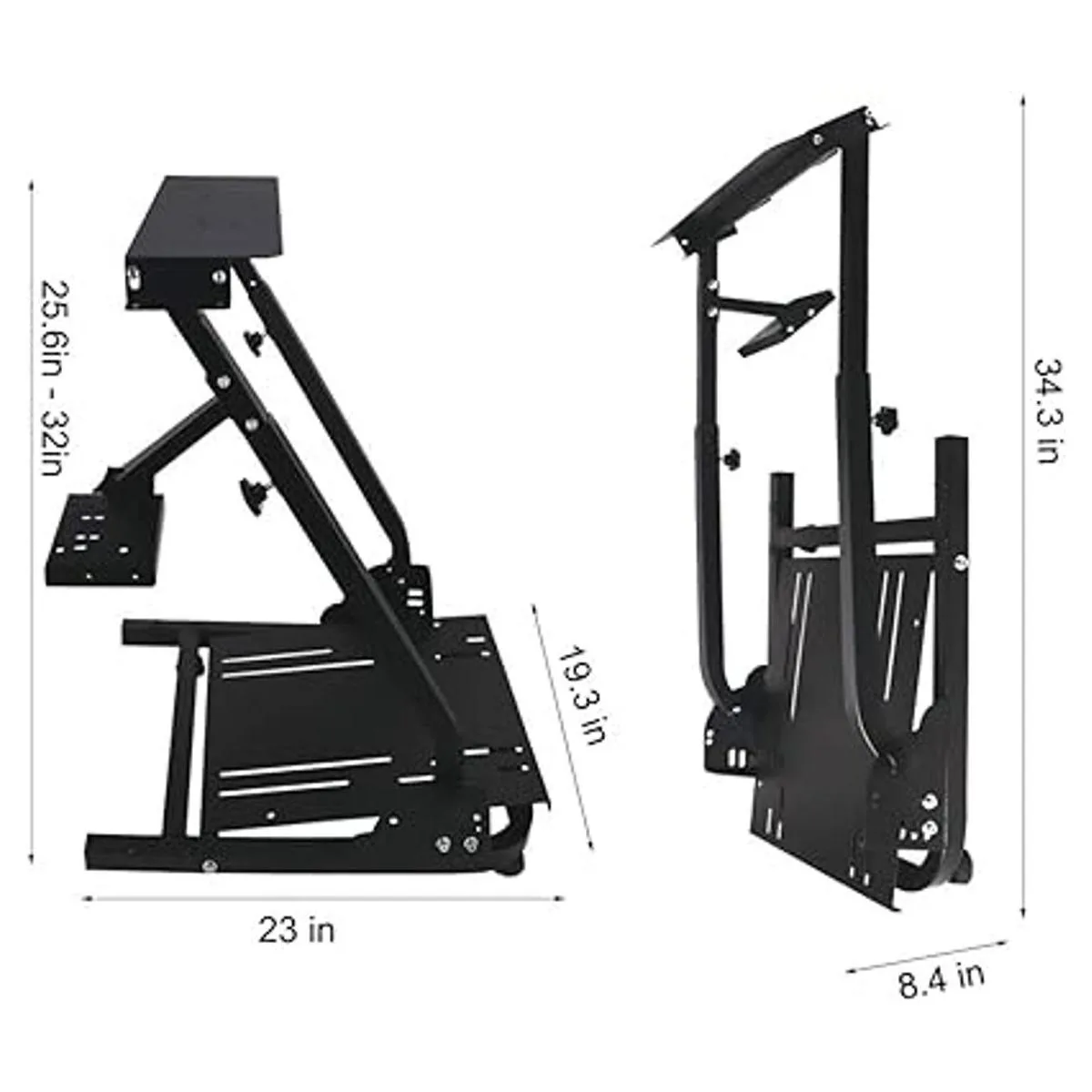 Soporte para volante de carreras altura ajustable y_3