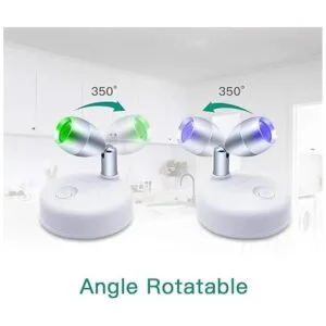 Foco inalámbrico funciona con pilas con control remoto_2