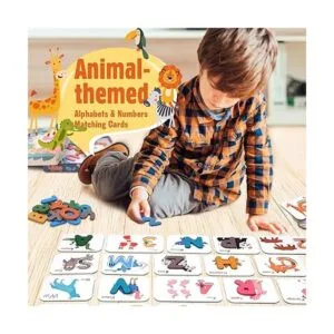 Juego de 73 tarjetas de memoria con números y alfabetos