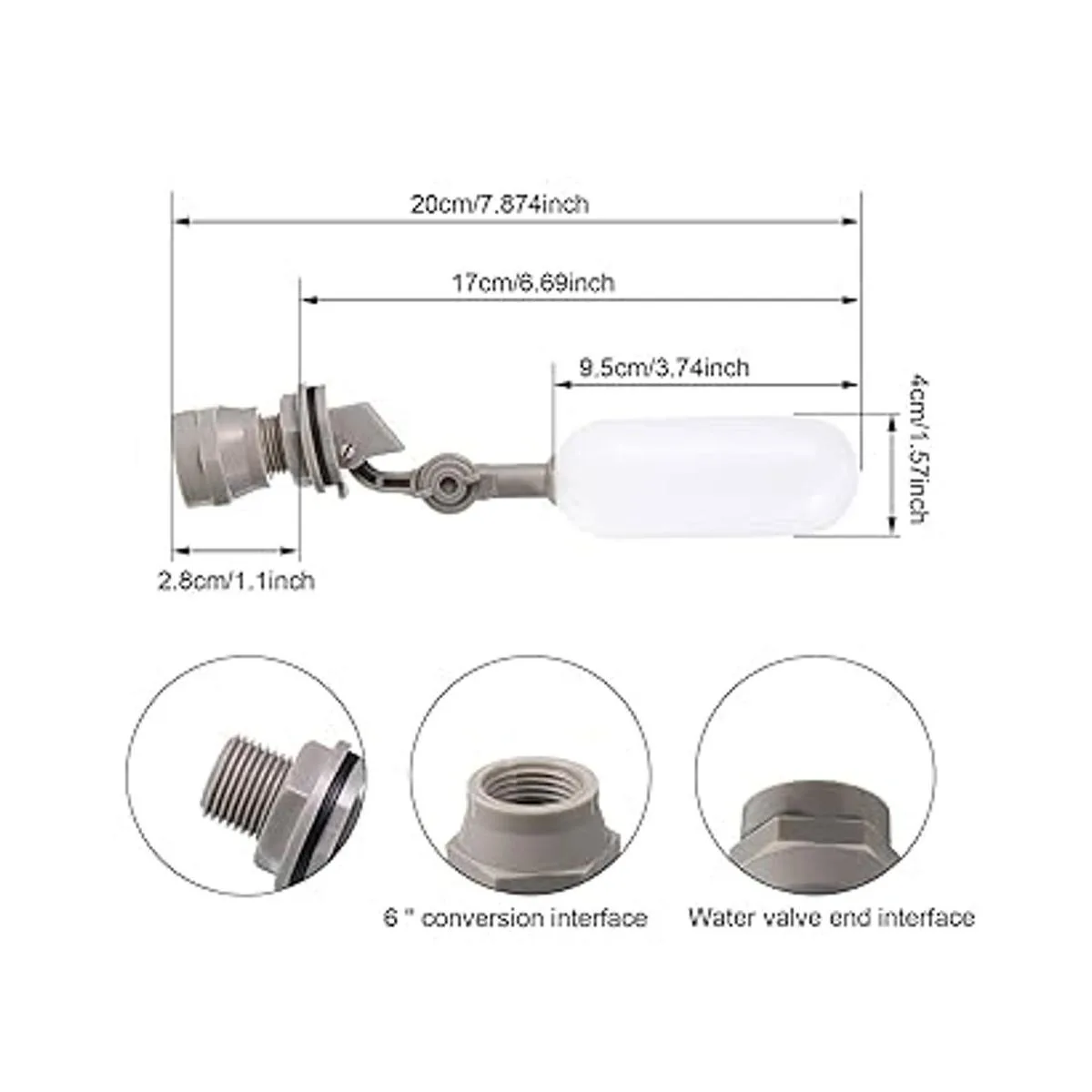 4 piezas de válvula flotante de 12 pulgada válvula_2
