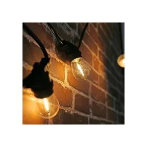 Cadena de luces LED S14 inastillables y impermeables