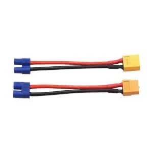 2 pares ShareGoo 3.9 in 14AWG XT60 a EC3 enchufe macho_4