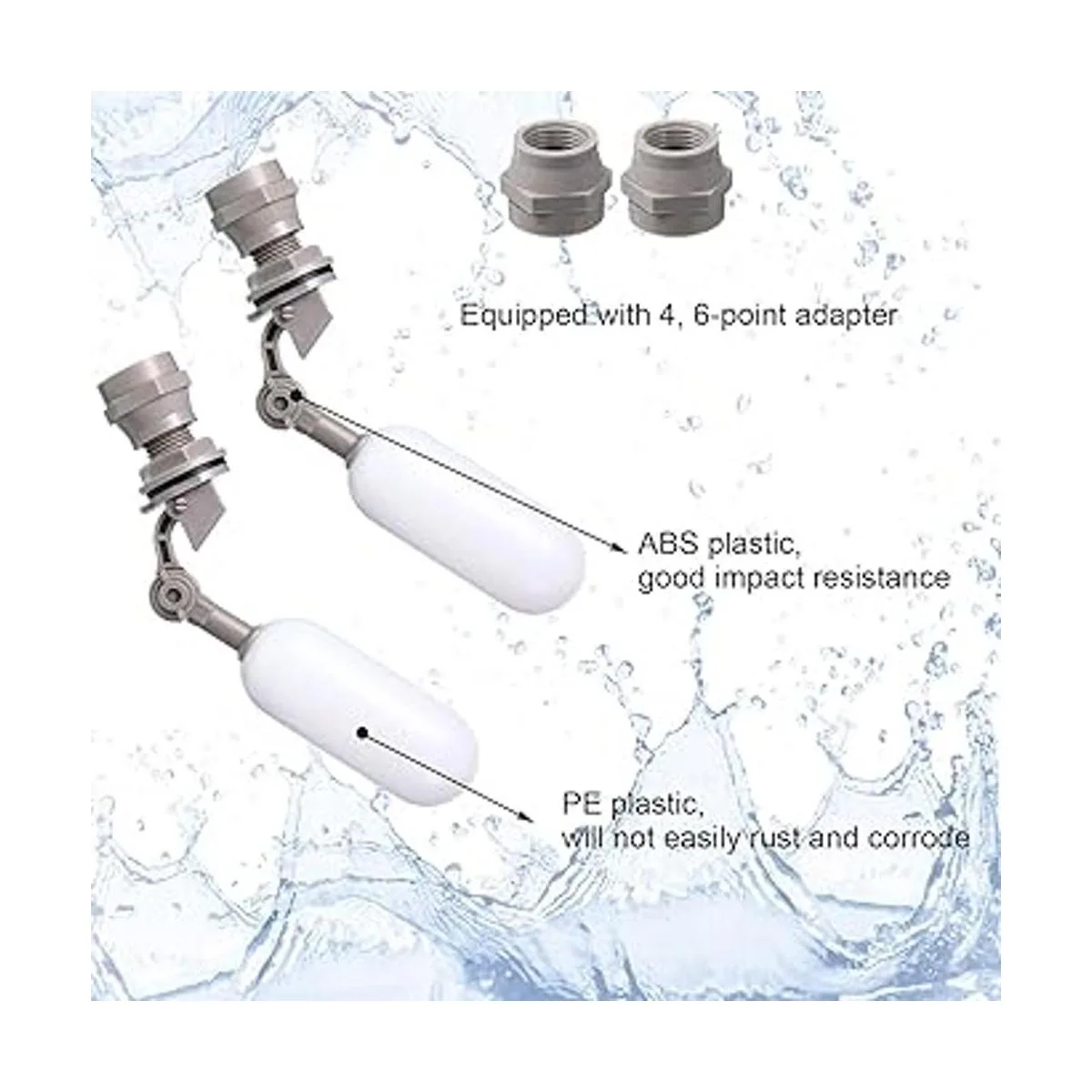 4 piezas de válvula flotante de 12 pulgada válvula_3