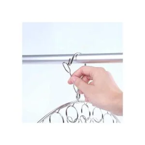 Suwimut Paquete de 6 percheros de acero inoxidable con 10_4