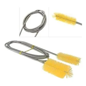 Cepillo de drenaje flexible limpiador de nailon tubo de_6