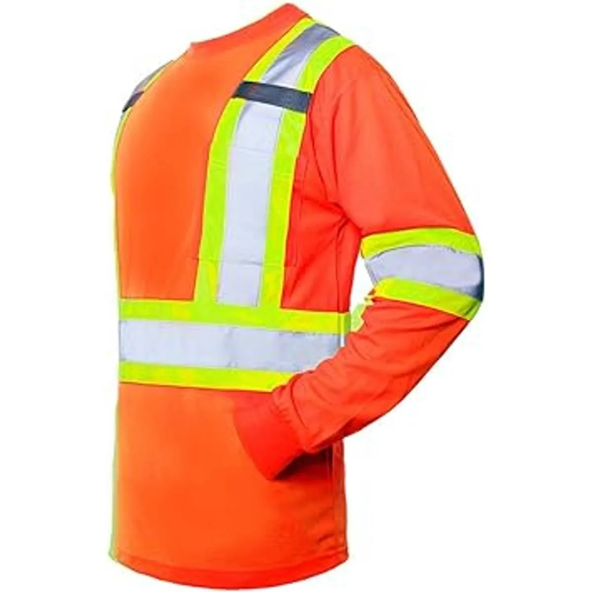 FONIRRA Camiseta de seguridad de manga larga reflectante