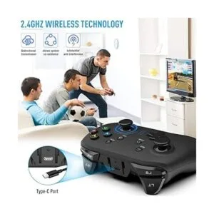 Controlador inalámbrico para juegos mando de doble_4