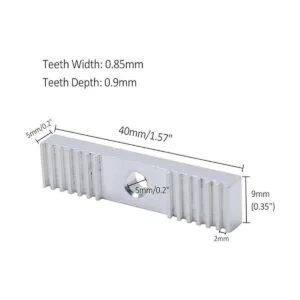 Eilumduo Juego de 10 abrazaderas para correa de_2