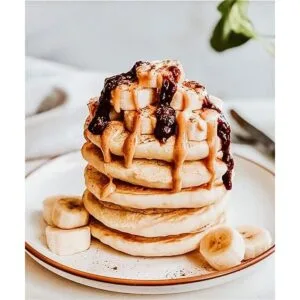 Mora Juego de 6 platos de cerámica 7.8 pulgadas postre