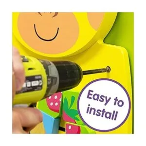 Panel de pared de actividad de jirafa de Aprendizaje_4