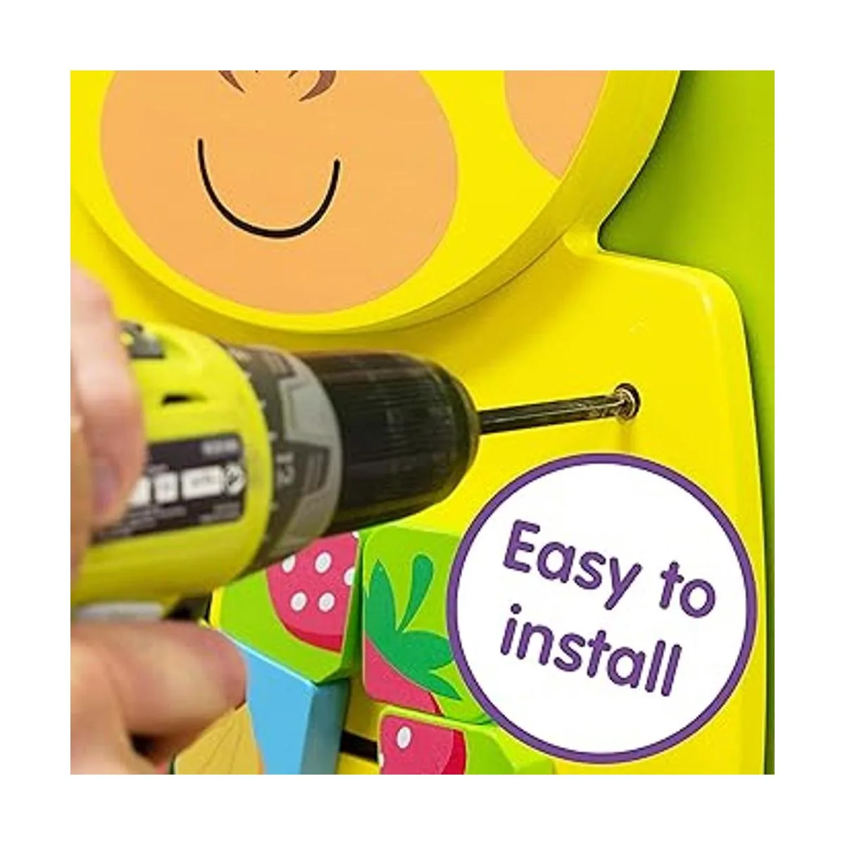 Panel de pared de actividad de jirafa de Aprendizaje_4