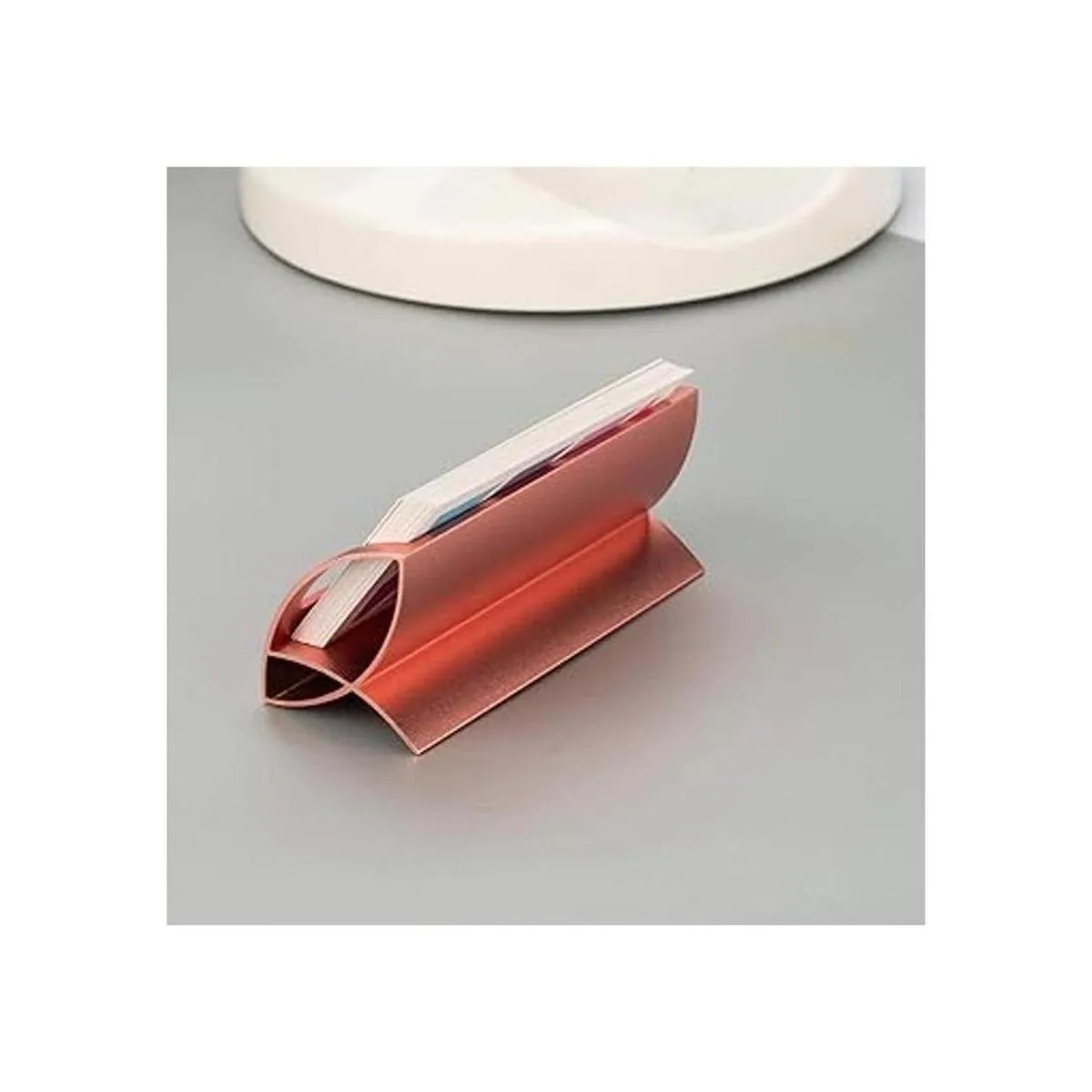 Portatarjetas de metal para escritorio soporte de_6