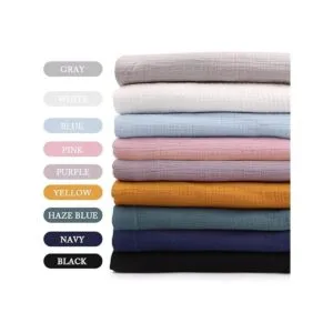 Tela de gasa antiarrugas de algodón para coser tela para_2