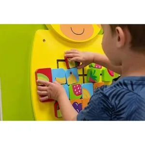 Panel de pared de actividad de jirafa de Aprendizaje_3