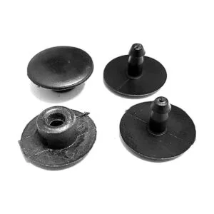 Remaches de repuesto para crocs color negro juego de 4_1