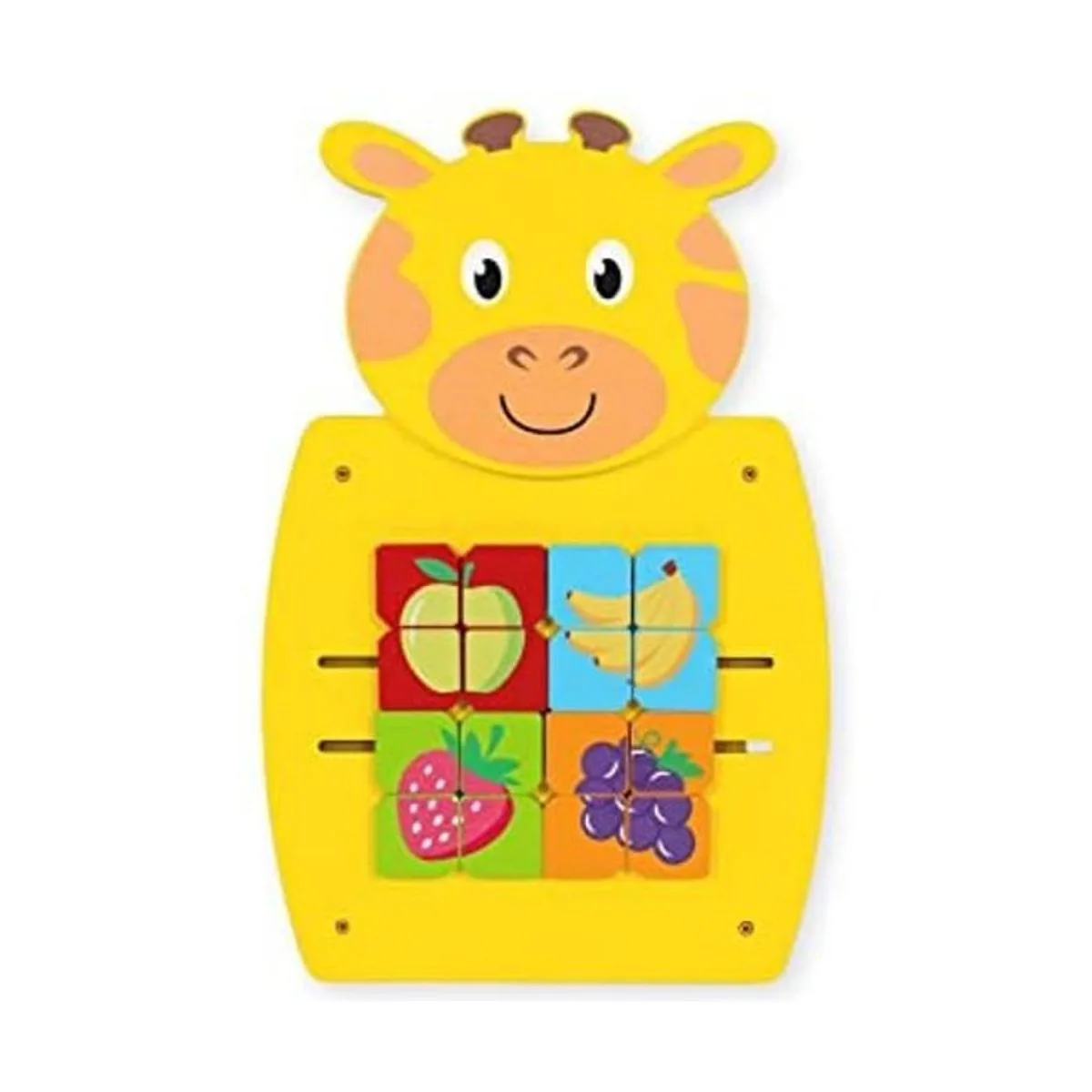 Panel de pared de actividad de jirafa de Aprendizaje_1