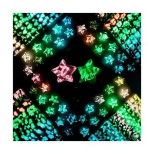 420 hojas que brillan en la oscuridad papel de estrellas_2