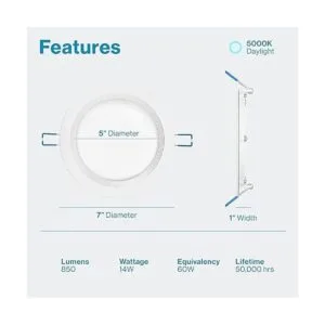 Sunco Lighting 16 Pack 6 Inch Ultra Thin LED Recessed_2