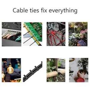 Bridas con cremallera de 3.9 in más 1000 unidades de