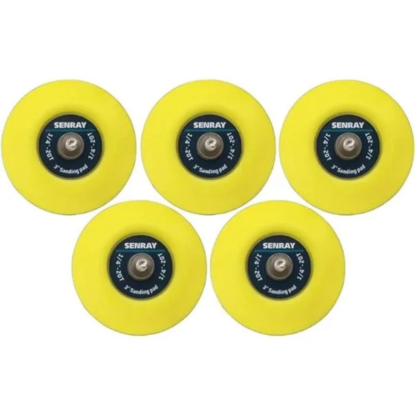 SENRAY 5 almohadillas de lija para lijadoras orbitales de_1
