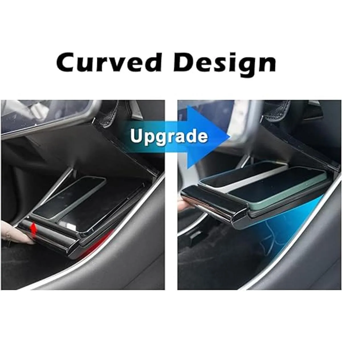 TAPTES Cargador inalámbrico Tesla Model 3 versión 2020_3