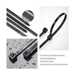 Bridas con cremallera de 3.9 in más 1000 unidades de