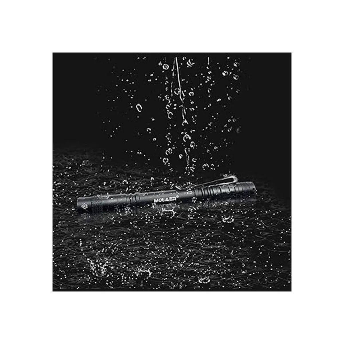 MOLAER Linterna de luz negra UV de 2 unidades Mini 395nm_5