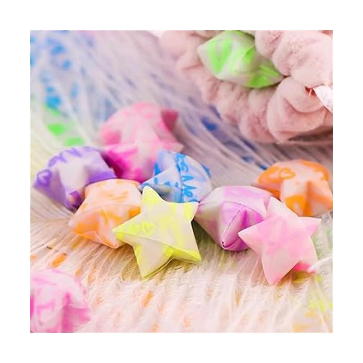 420 hojas que brillan en la oscuridad papel de estrellas_4