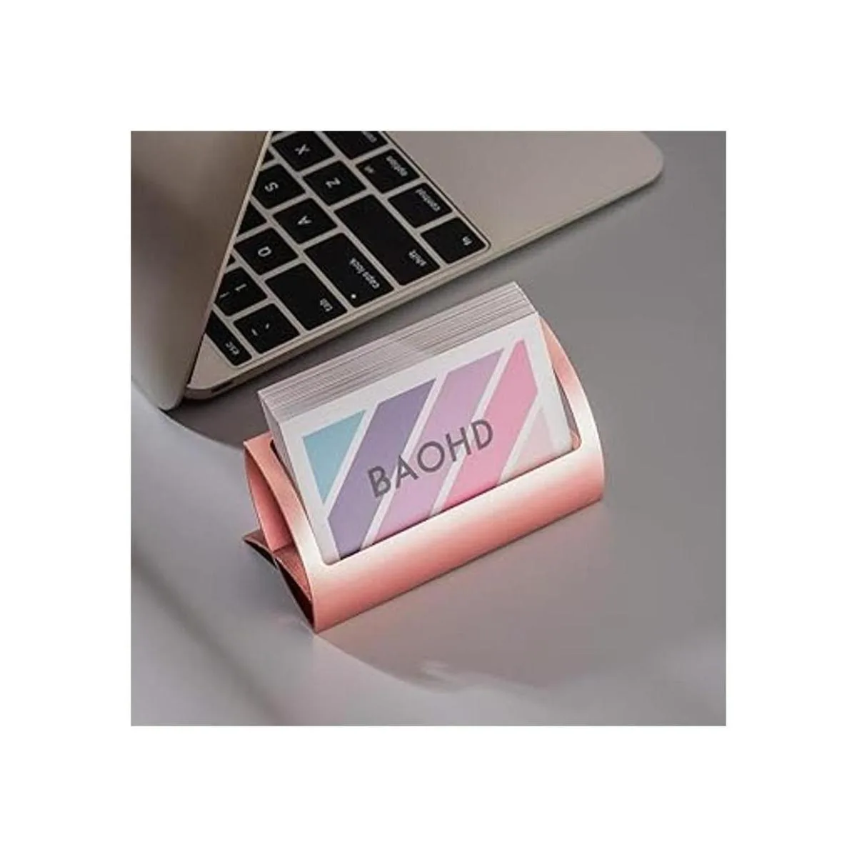 Portatarjetas de metal para escritorio soporte de_5