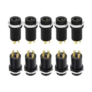 InduSKY Conector de clavija de 0.138 in con tuercas_1