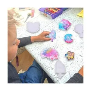 Larcenciel Juego de 15 moldes de resina para coctelera de_4