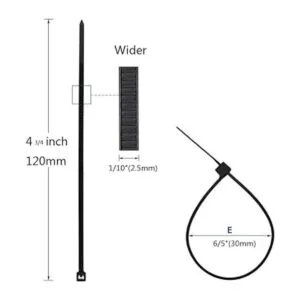 Bridas con cremallera de 3.9 in más 1000 unidades de