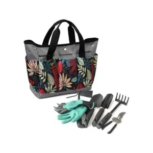 Bolsa de herramientas de jardín lona resistente_2