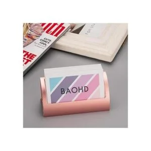 Portatarjetas de metal para escritorio soporte de_3