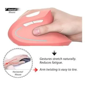 Mouse vertical para diestros 2.4 GHz inalámbrico_5