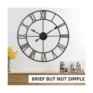 INFINITY TIME Reloj de pared grande y moderno reloj de_6