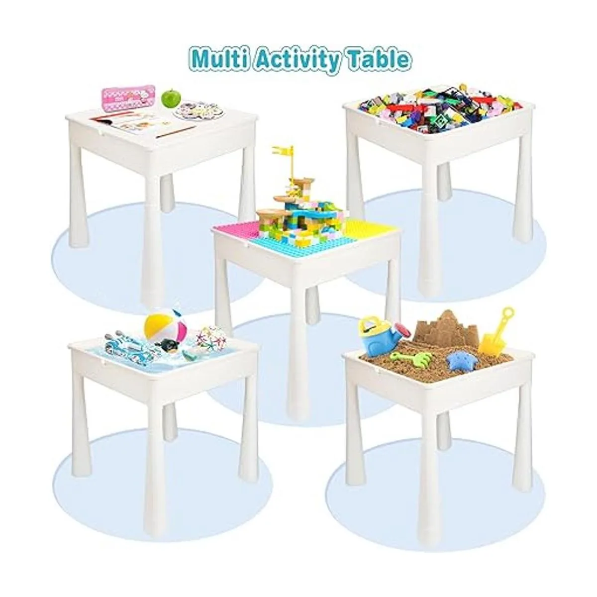 GobiDex Juego de mesa de actividades multiinfantil 7 en 1_3