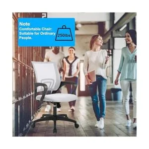 Silla ergonómica giratoria de oficina para computadora de_4