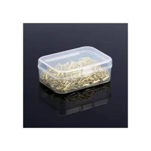 ALEXCRAFT Collar de eslabones de latón chapado en oro de_5