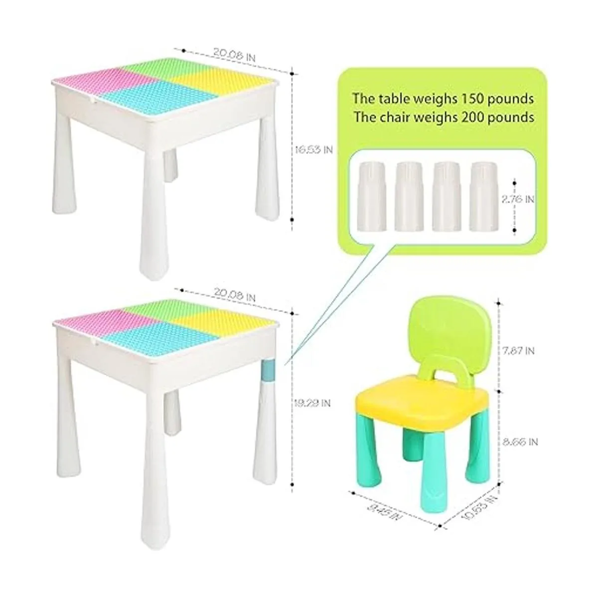 GobiDex Juego de mesa de actividades multiinfantil 7 en 1_5