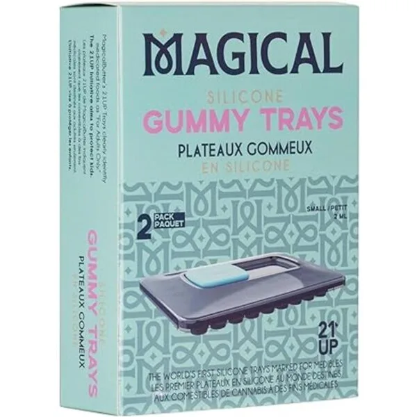 Magical Butter Bandeja de goma antiadherente de silicona