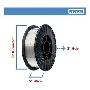 PGN E71T11 .030 0.8 mm núcleo de flujo sin gas de_2