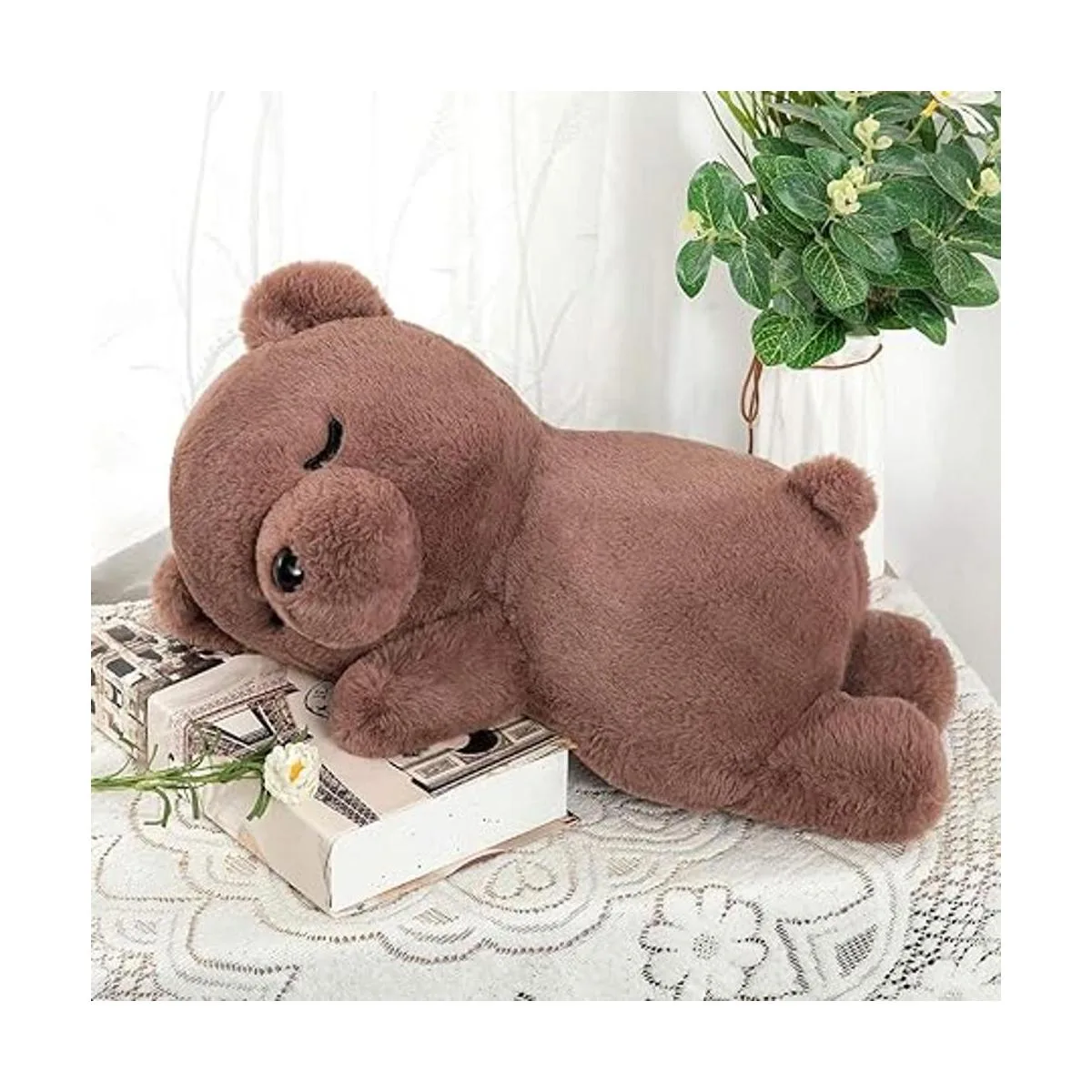 Tezituor Almohada suave para abrazar oso koala de peluche_4
