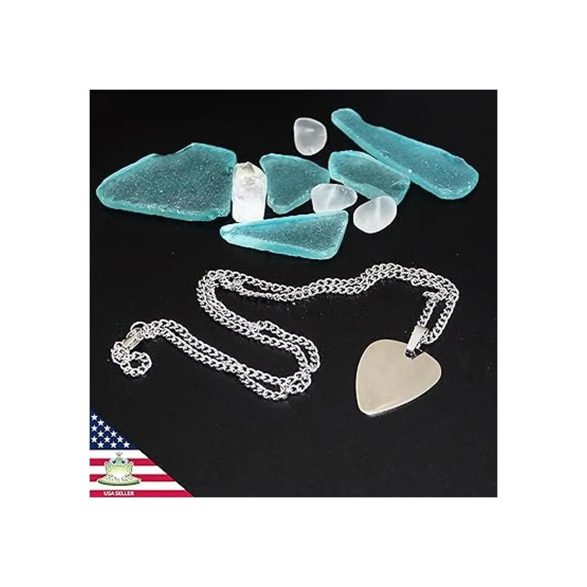 10 piezas de acero inoxidable púas de guitarra para hacer